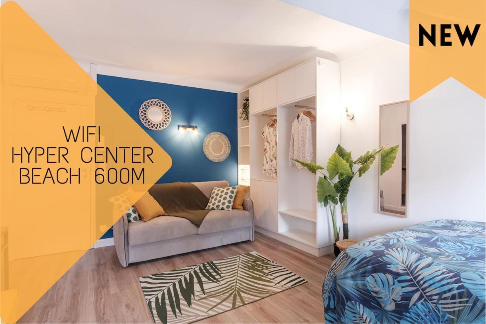 Apartament Le Carnot - Hypercentre - Cosy & Climatisation Cannes Zewnętrze zdjęcie